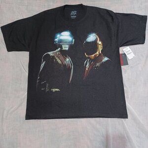 Daft Punk Pleasures Duo t shirt size L unworn with tags